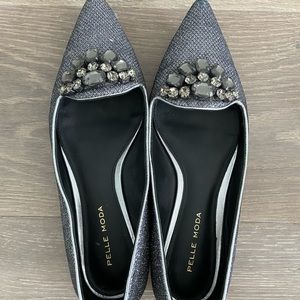 Gorgeous studded flats